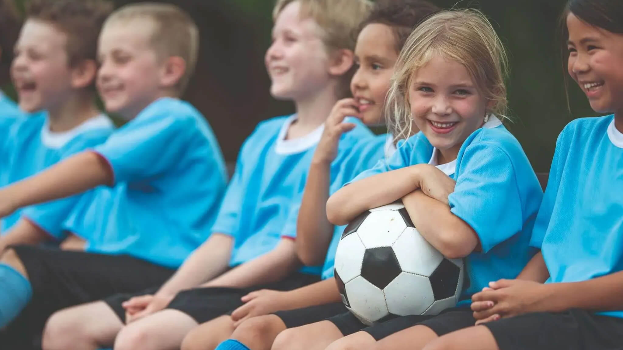 Escuela de deporte en equipo